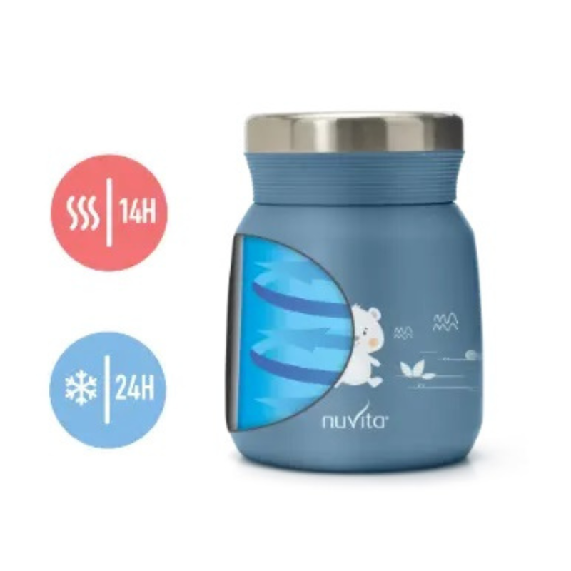 4471 Nuvita термо кутия 300 ml Powder Blue