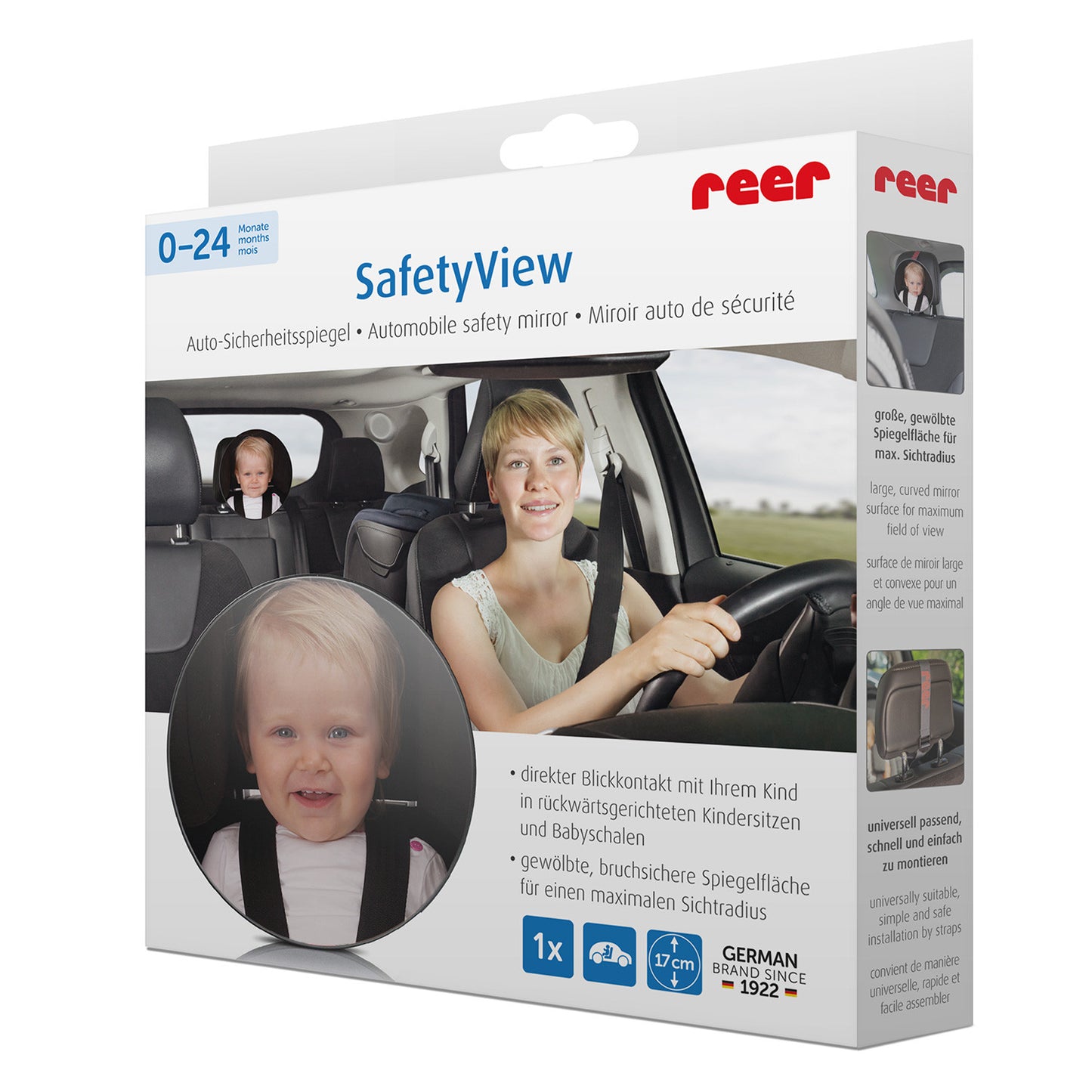 8601 Reer огледало за обратно виждане safetyview